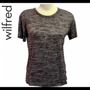 ARITZIA Wilfred free Burgundy maroon top size S